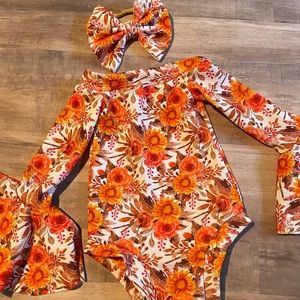 Fall leotard with long sleeves